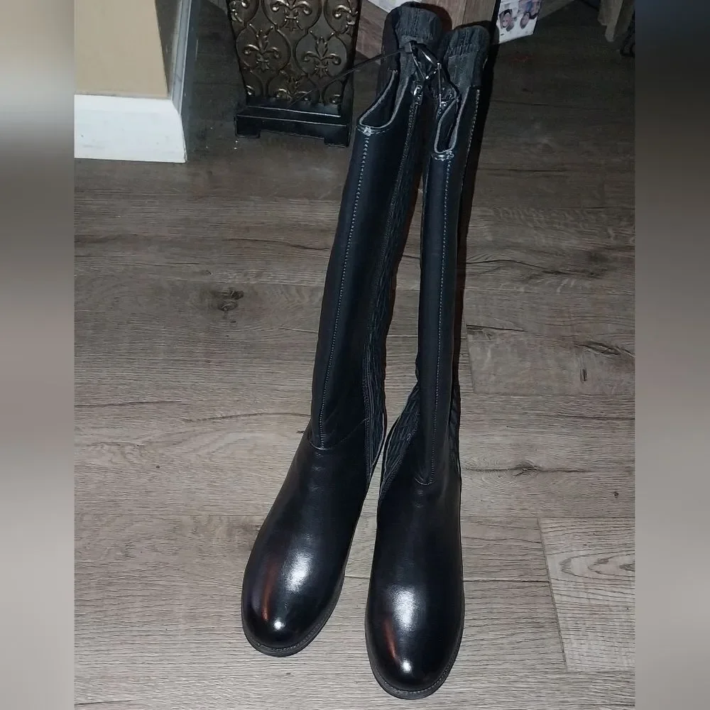 Ladies Black Propet Talise boots sz 8.5